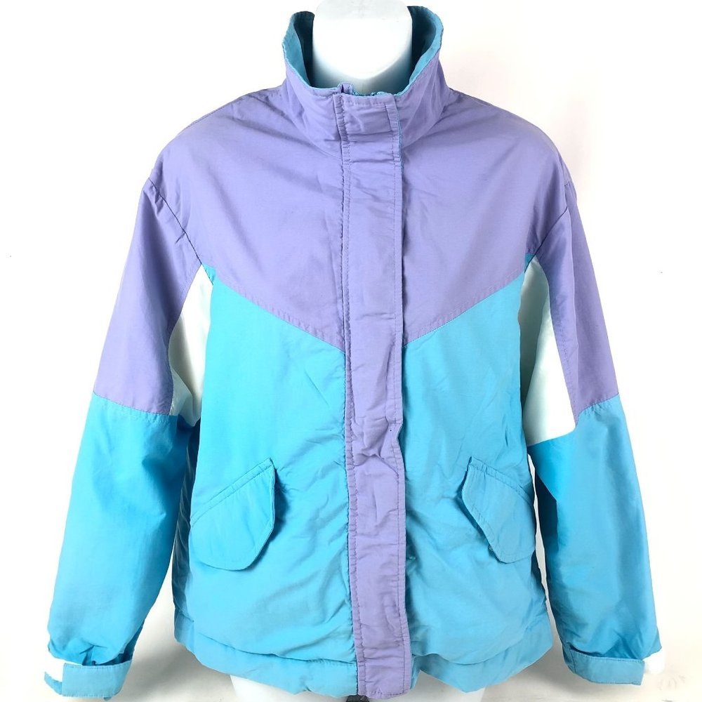 Vintage 80’s Original Gore-Tex Lined Jacket Blue By Austad’s size M